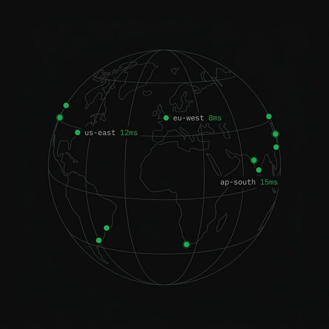 Global edge computing network with sub-millisecond latency at edge locations